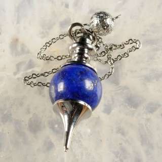 g0682 Lapis pendulum pendant  