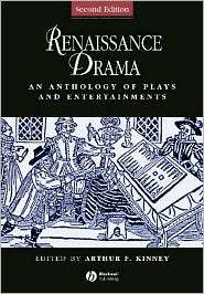 Renaissance Drama, (1405119675), Arthur F. Kinney, Textbooks   Barnes 