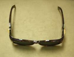 GIANNI VERSACE Sunglasses MEDUSA Vintage Shades MOD 424 869 OD Leather 