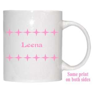  Personalized Name Gift   Leena Mug 