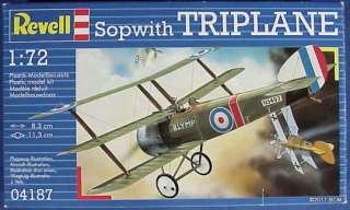 Sopwith Triplane Revell Model Kit 1/72 WWI Fighter  