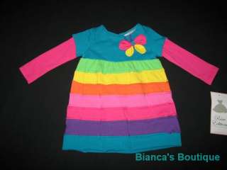   RAINBOW BUTTERFLY Pants Girls Fall Clothes 2T Winter Boutique Toddler