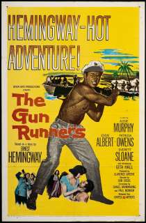 The Gun Runners 1958 Original US Movie Poster 1 Sheet  