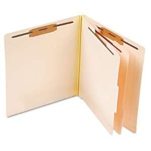   End Tab Classification Folders, Letter, 6 Section, 10 Per Box,(13175