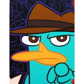 Disney Phineas and Ferb Perry Mystery Platypus Fleece Throw Blanket