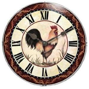  The Chanticleer 11 3/4 Wide Round Wall Clock