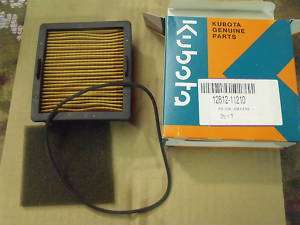 kubota air filters 12812 11210 ransomes gs55 reel mower  