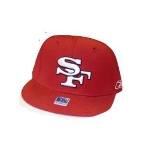  San Fransisco 49ers Red with Large White Letters 7 1/4 Hat 