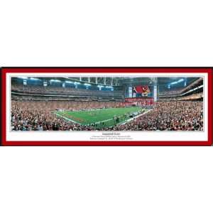  Arizona Cardinals Inaugural Game Framed Panoramic Poster 