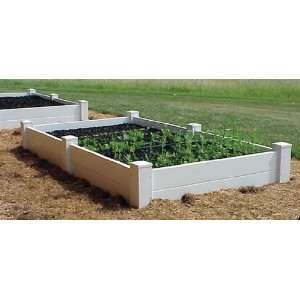  Raised Planter Bed/Sandbox 4ft x 8ft x 11in