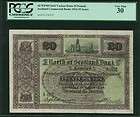 SCOTLAND NORTH OF SCOTLAND BANK 1934 20 POUNDS BANK