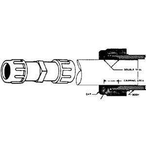  B and K Industries 160 108 2 Inch PVC Compression 