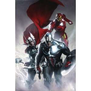 Secret Invasion #6 Cover Captain America, Thor and Iron 