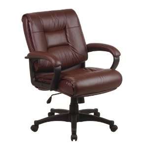  Mid Back Executive Leather Chair EX 5161