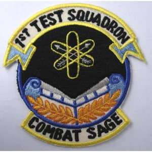  1st Test Squadron Patch 