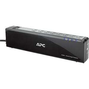  APC 8 Outlet Audio/video Power saving Surge Protector 120v 