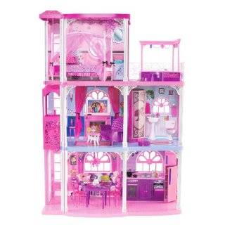 Barbie Pink 3 Story Dream Townhouse ~ Mattel
