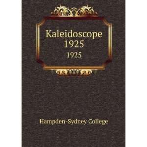  Kaleidoscope. 1925 Hampden Sydney College Books
