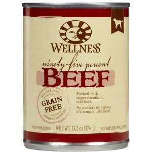 Wellness Ninety Five Percent   Beef   12 x 13.2 oz (Quantity of 1)