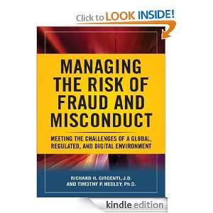 Managing the Risk of Fraud and Misconduct  Meeting the Challenges of 