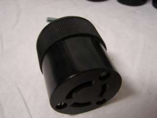   Twist Lock Turn Pull Female Plug Cord End NOS 15a 125v 10a 250v  