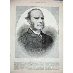  1886 Portrait Lord Herschell High Chancellor England
