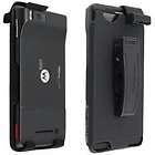 OEM Black Verizon Rubber Belt Clip Holster Case Motorola Droid X X2 
