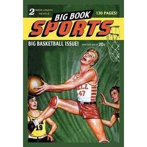  Vintage Art Big Book Sports Big Basketball Issue   15469 