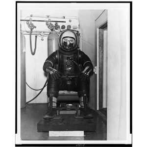  Navys first full pressure suit LCDR. Harry Peck,1953 