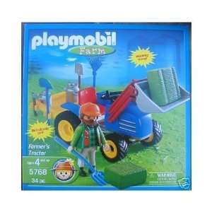  Playmobil Farm Farmers Tractor (5768) Toys & Games