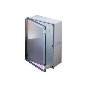 BUD Industries NBE 10553 Style E Plastic Indoor Box with Solid Door 