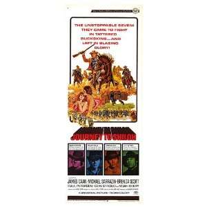  Journey to Shiloh Original Movie Poster, 14 x 36 (1968 