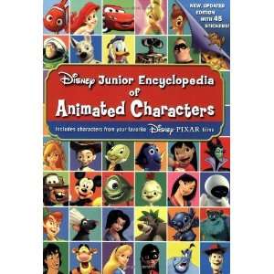  Junior Encyclopedia of Animated Characters Including characters 