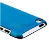 FOR IPOD TOUCH 4TH GEN 4 4G CLEAR BLUE SLIM HARD CASE COVER SNAP ON 