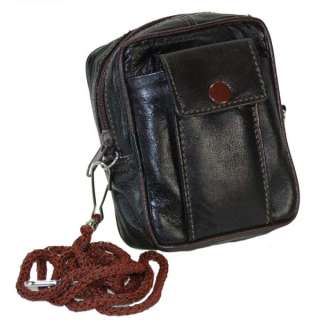   High End Leather Pouch & Cell Phone Holder #122 803698928492  