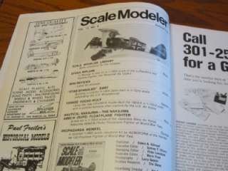 Scale Modeler August 1978 ~ Henschel Hs 123A 1 Biplane  