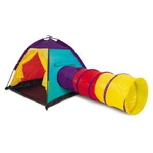   2pc Adventure Play Tent Kids Dome & Children Tunnel Tube Toys & Games