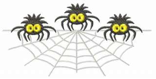 Funky Spiders 22 machine embroidery designs set 5x7  