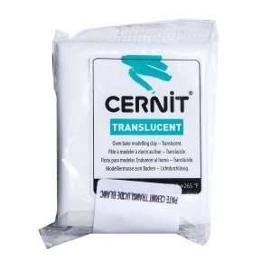    Jacquard Cernit Polymer Clay Translucent White 62g