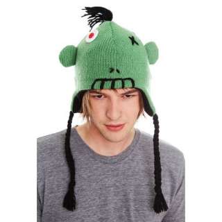  Green Knit Zombie Beanie Clothing