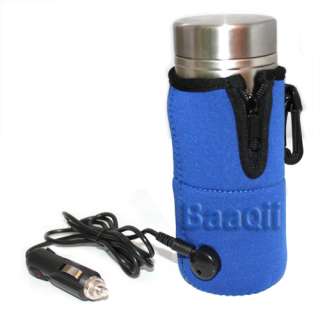 New 12V UNIVERSAL TRAVEL BABY BOTTLE WARMER HEATER IN CAR Drink and 