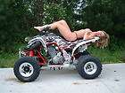 ATV Raptor 660 Standard Flame Black Graphics only