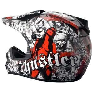  Rockhard HUSTLER Volume 1 MX Full Face Helmet Medium 