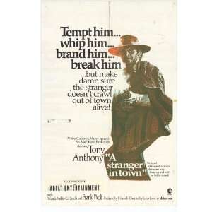  A Stranger in Town (1968) 27 x 40 Movie Poster Style A 