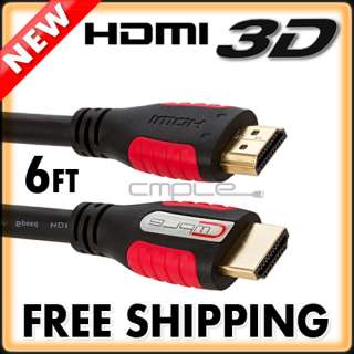 FT CMPLE High Speed Premium HDMI 1.3 Cable 3D HDTV PS3 XBOX 1080p 