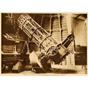 1917 Photogravure Reflecting Telescope Mount Wilson Observatory 
