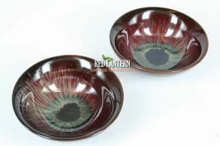 Glazed Porcelain Tea Cup Demons Eye 45ml *2 cups  