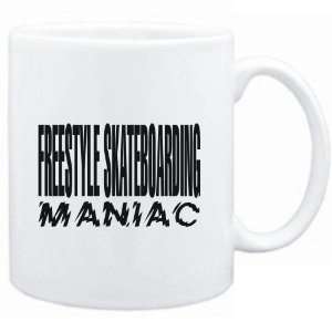   Mug White  MANIAC Freestyle Skateboarding  Sports