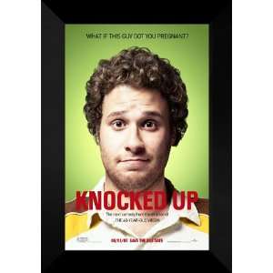 Knocked Up FRAMED Movie Poster Seth Rogan & Heigl 
