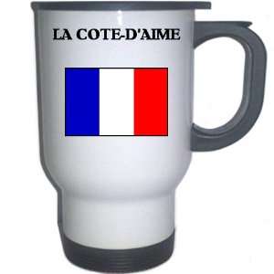 France   LA COTE DAIME White Stainless Steel Mug 